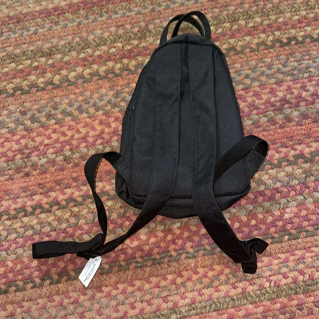 NEW HERSCHEL BLACK MINI BACKPACK GOLD ZIPPER - Image 4