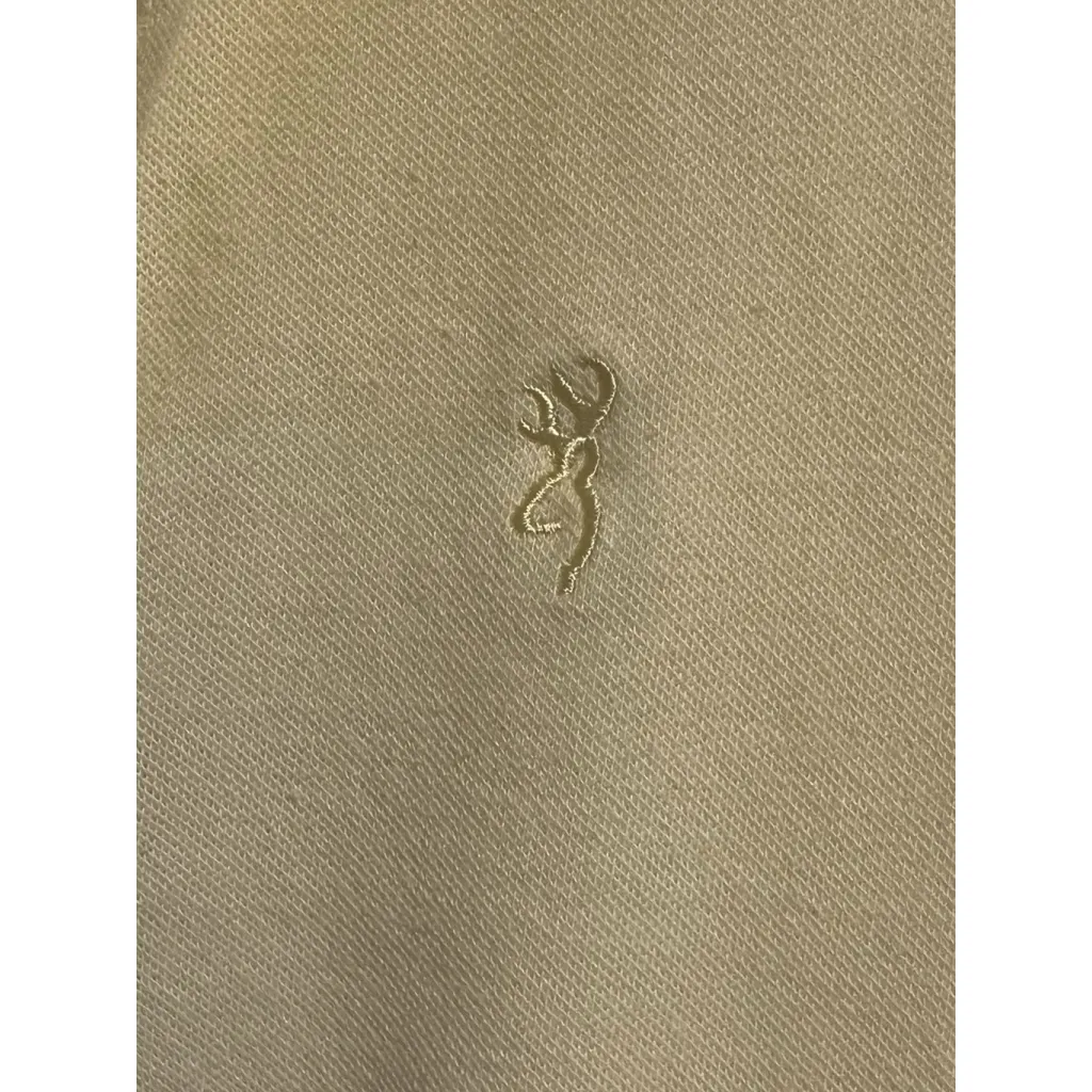 Browning Sleeveless Top Womens M Yellow V Neck Button Collared Tank Shirt NWT - Image 5