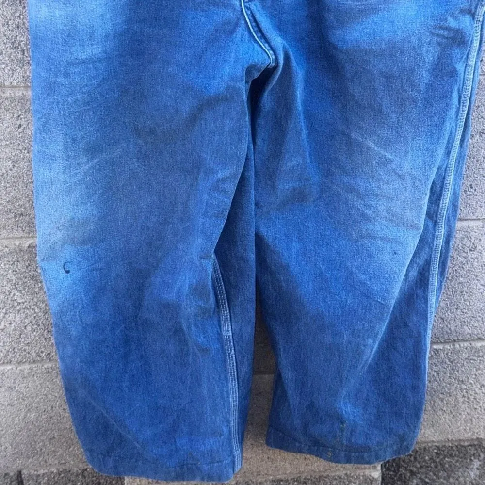 Vintage Key Imperial Overalls Size Medium Blue - Image 5