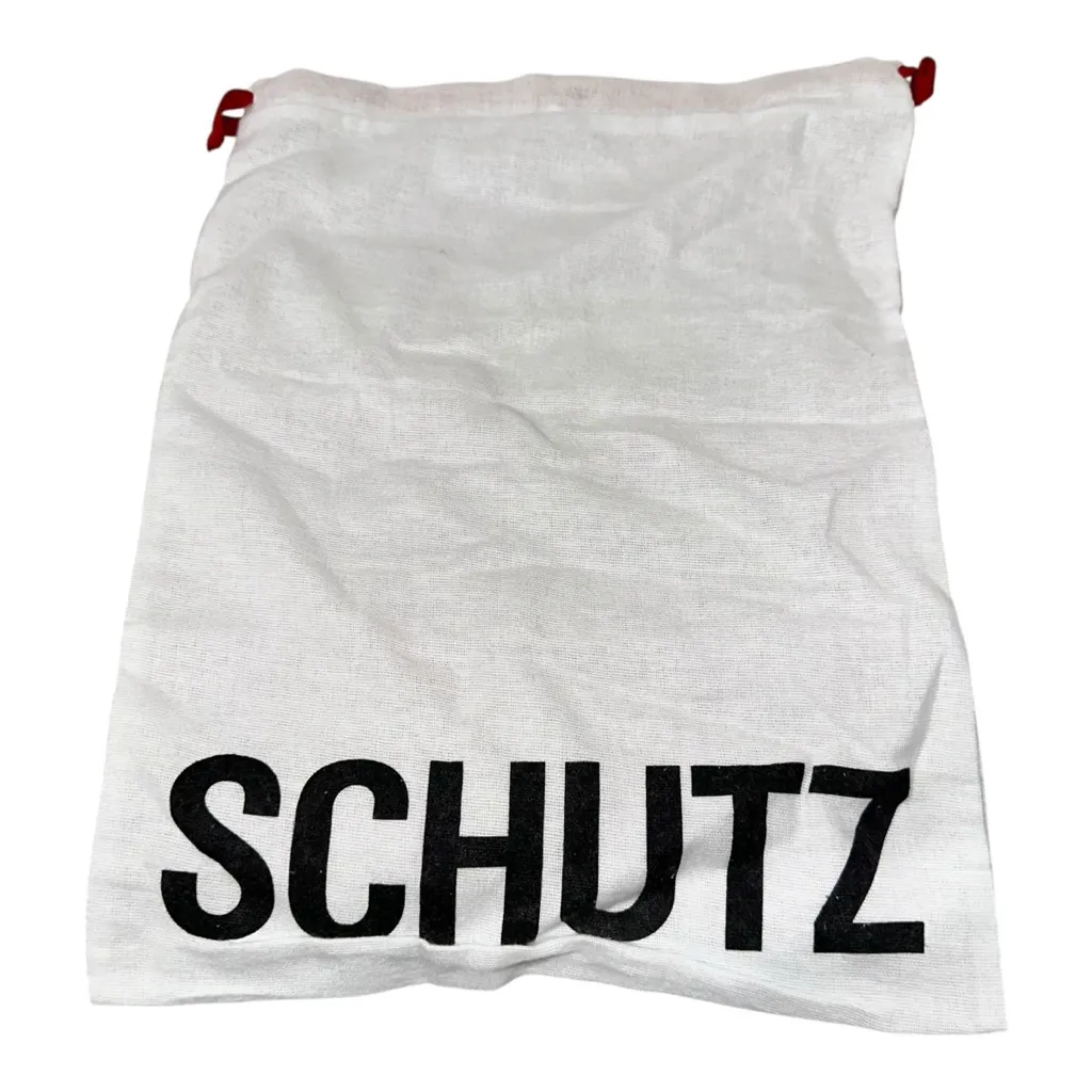 NWOB SCHUTZ Keefa Platform Block Heel Platina Leather Strappy Gold Metallic - 9B - Image 10