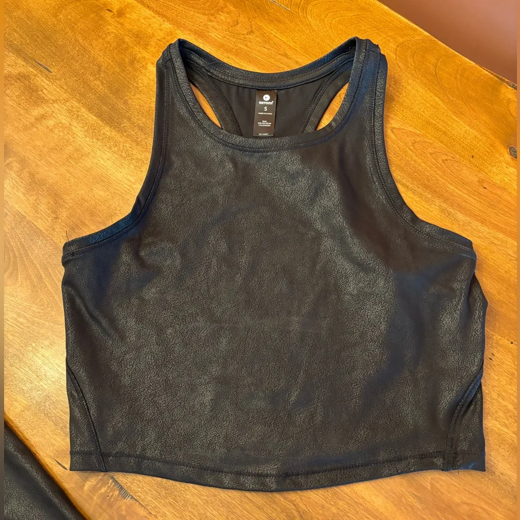 90°Degree by Reflex Workout Set Faux Leather Size S - Image 4