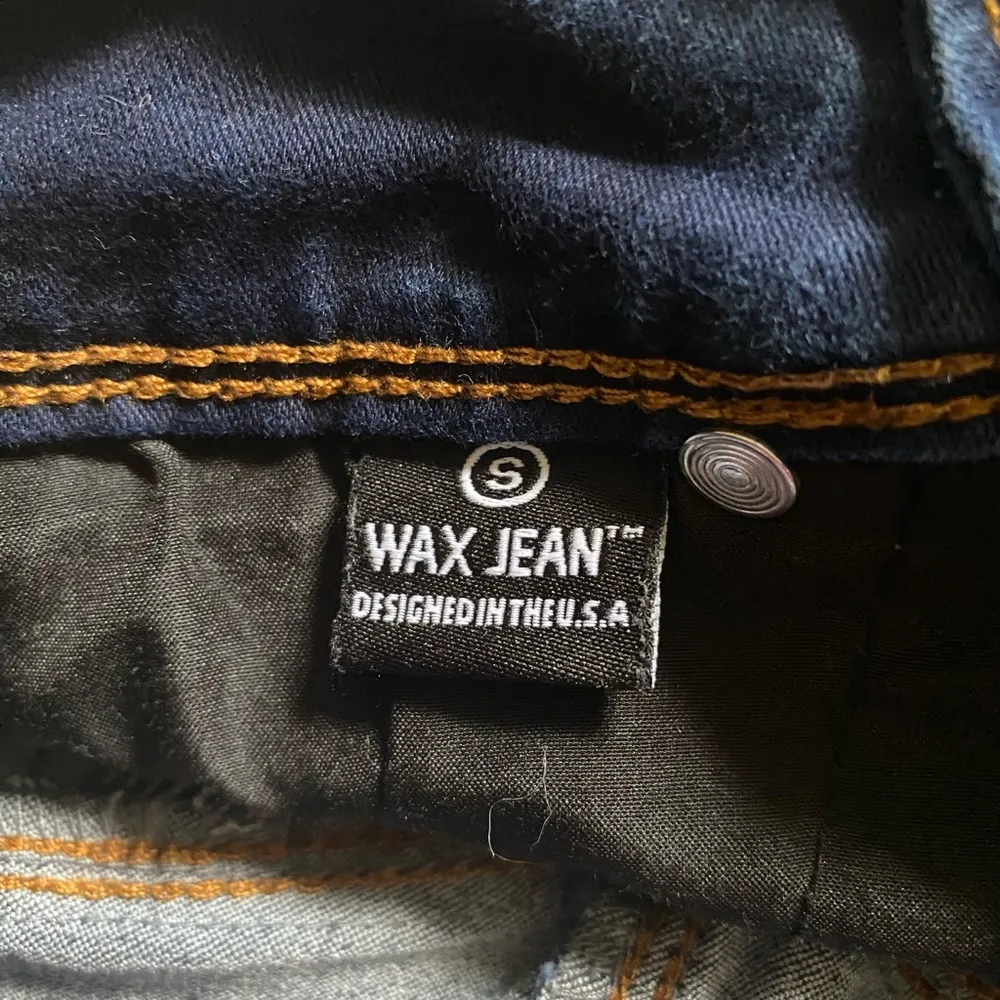 Wax Jean Dark Wash Jean Shorts - Image 5