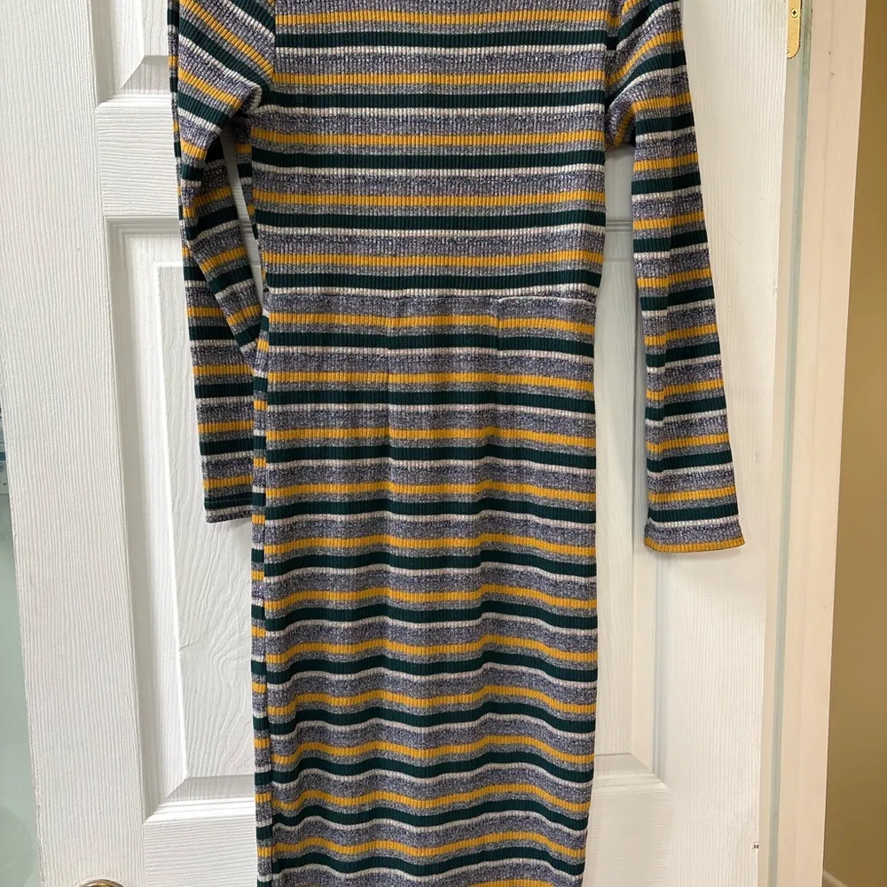 Striped Multicolor Button - Image 2