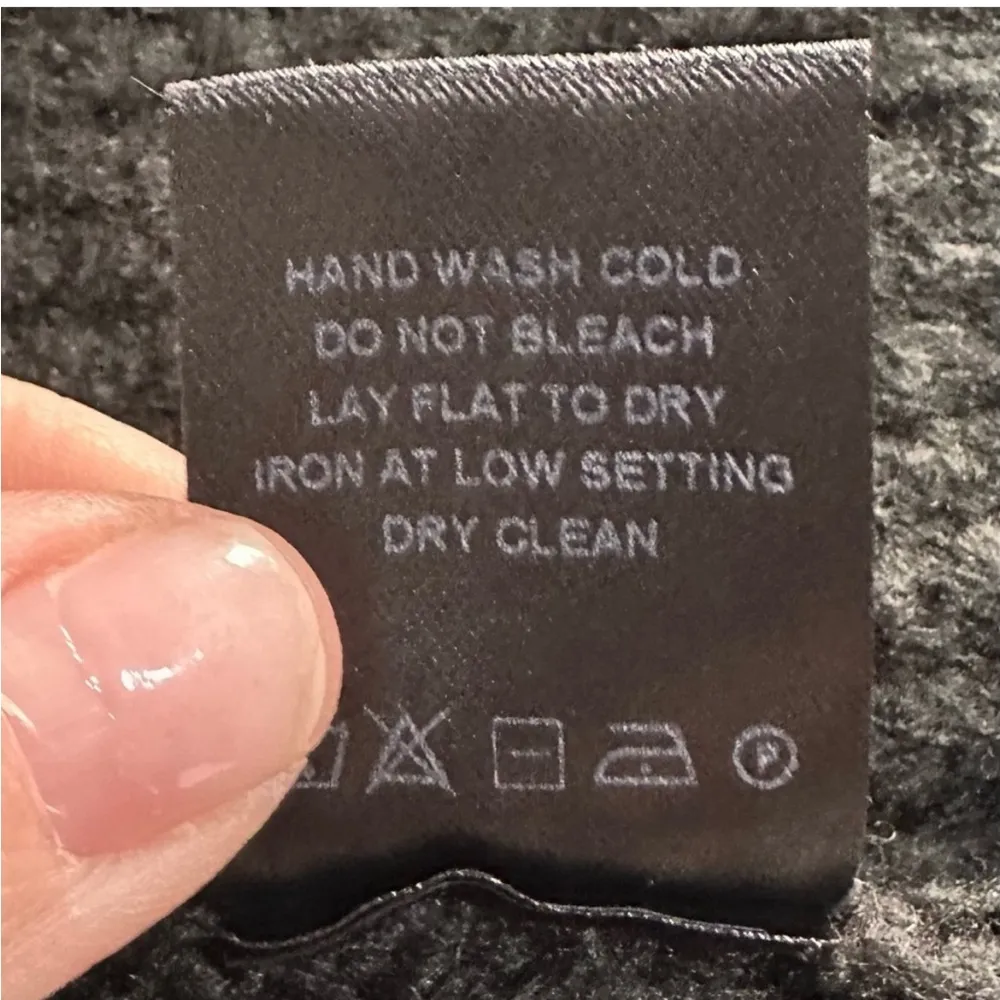 Neutral Colorblock Open Front Knit Cardigan Sweater Size M NWOT - Image 5