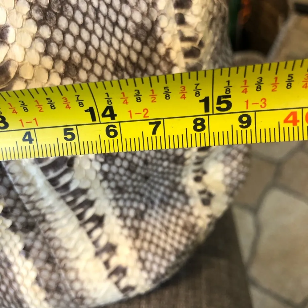 👜Beirn Jenna Watersnake Tote Natural - Image 9