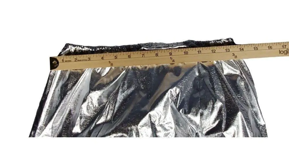 Mystery House Kiss Me Candy Girl Costume Size Large Sexy Silver Halloween Silver - Image 6