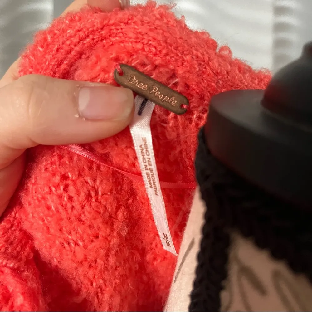 FREE PEOPLE DREAM TEAM CARDI CARDIGAN SWEATER STRIPED size medium - Image 7