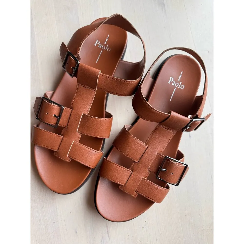 Linea Paolo Women's Brown Lori Fisherman size 11 - Image 3