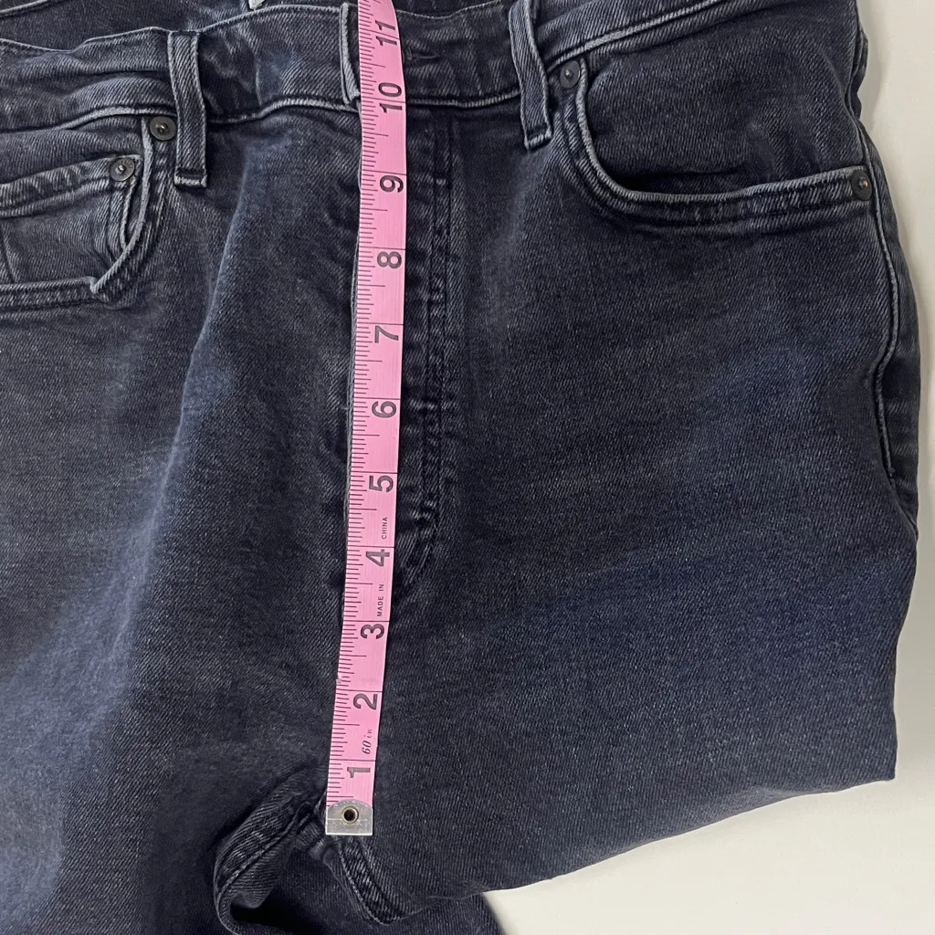 AGOLDE button fly black Nico jeans size 29 - Image 7