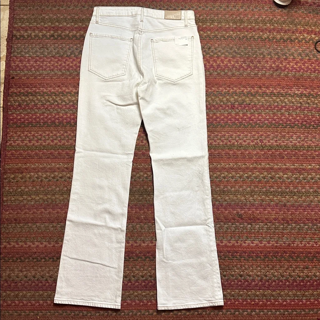 NWT RAILS WHITE SUNSET FLARE HIGH RISE STRETCH JEANS - Image 7