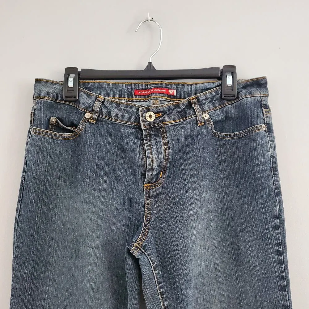 Guess  Stretch Denim Blue Bootleg Jeans 31 - Image 3
