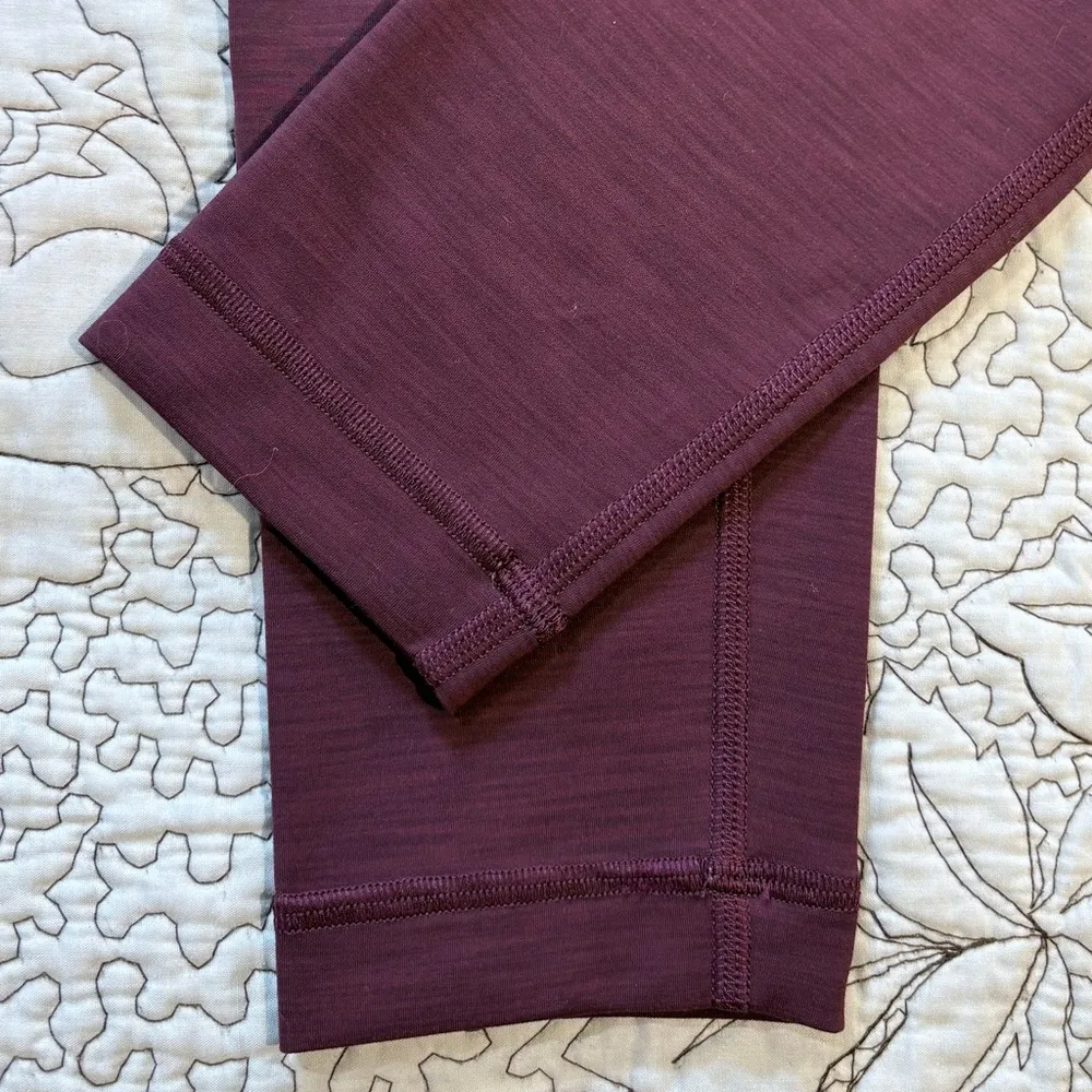 LULULEMON  Wunder Train High-Rise Tight
25" in Heathered Cassis Sz 2🧡 - Image 5
