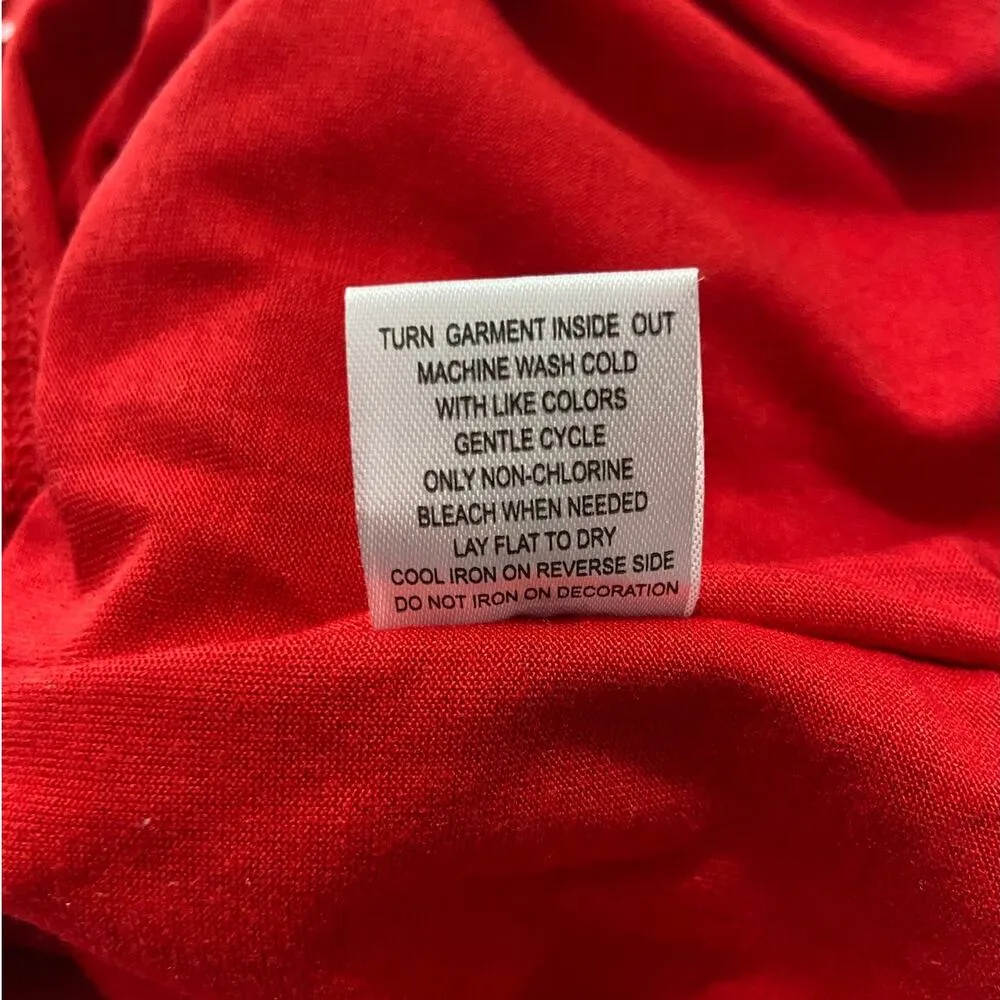 Crave Fame Tank Top Women S Red Sleeveless Sequin Front Knit Back Crew Neck NEW - Image 10