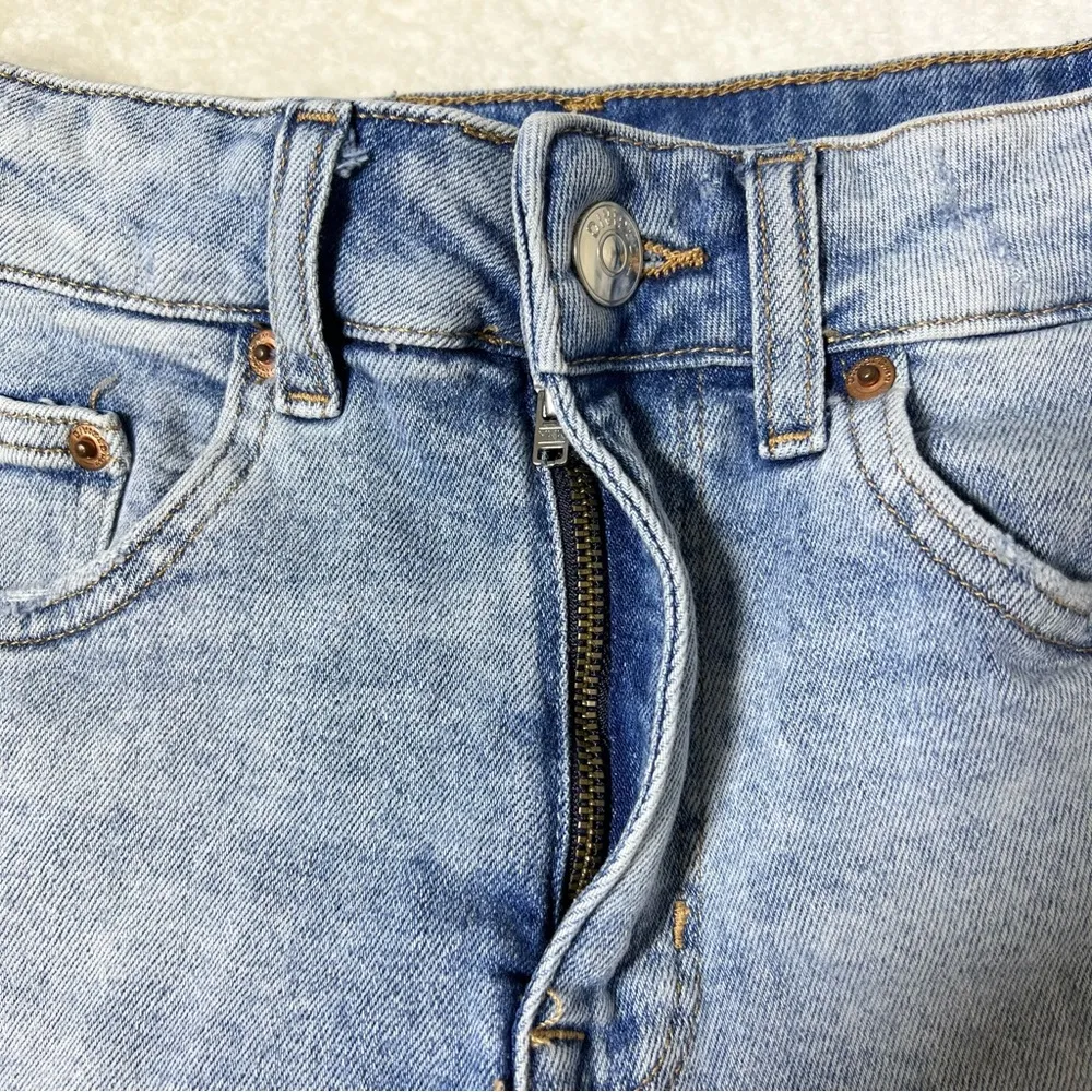 Distressed High Rise Shorts - Image 4