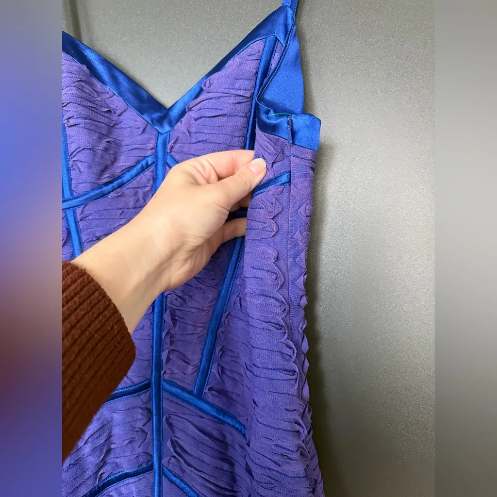 Sue Wong Corset Contrast Mini Dress - Image 3