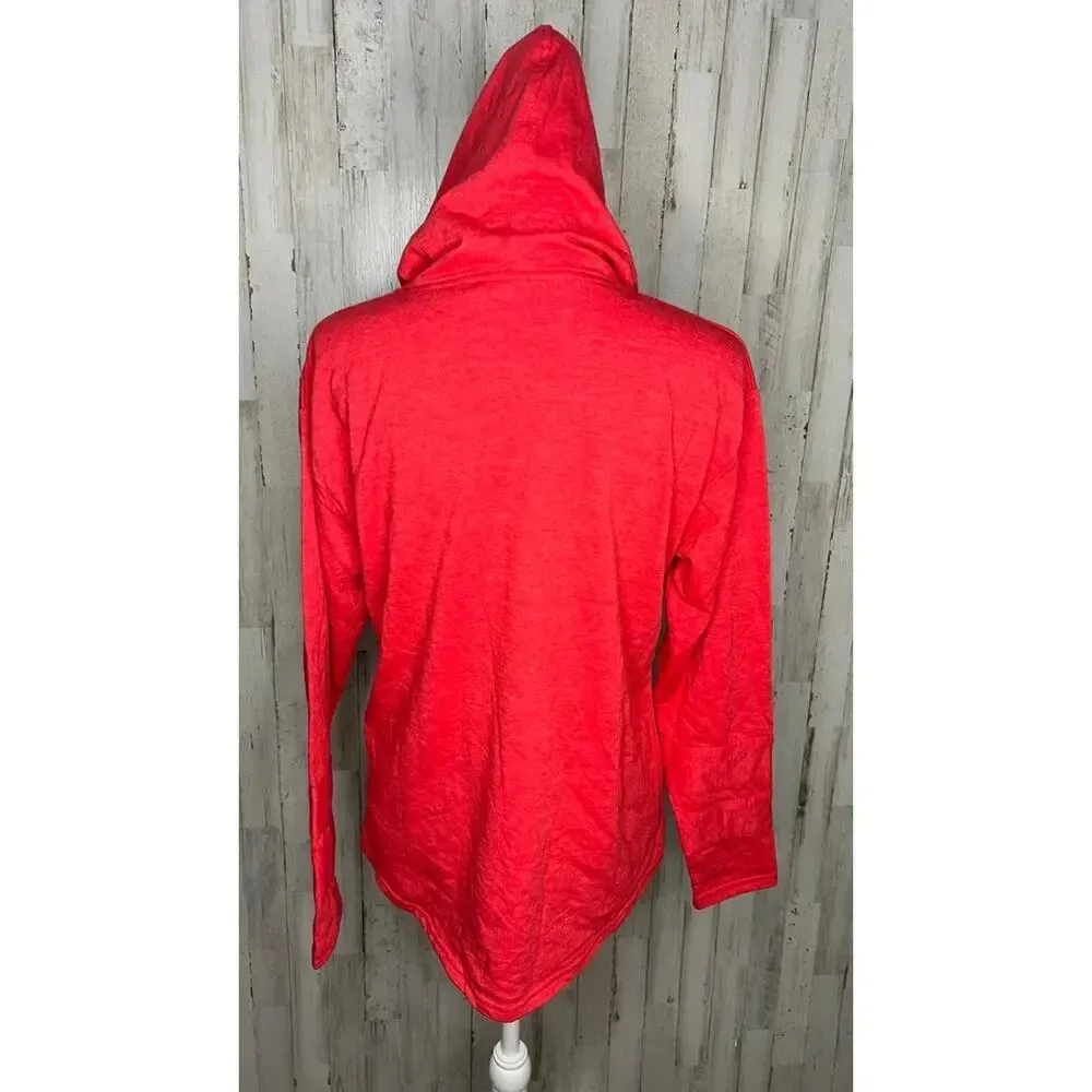 NWT NHL Women's Washington Capitals‎ Red Pullover Hoodie Size Small - Image 3
