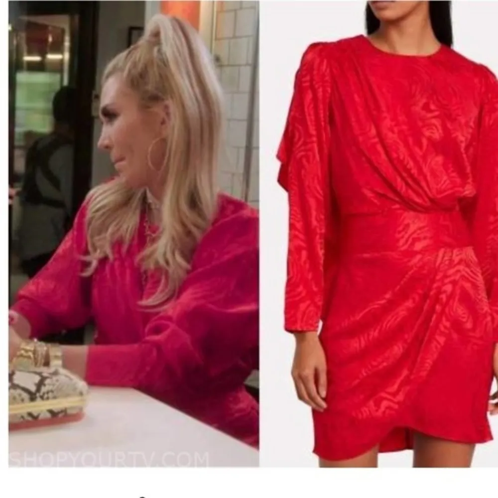 Ronny Kobo Shanaya Dress Blue Medium - Image 5