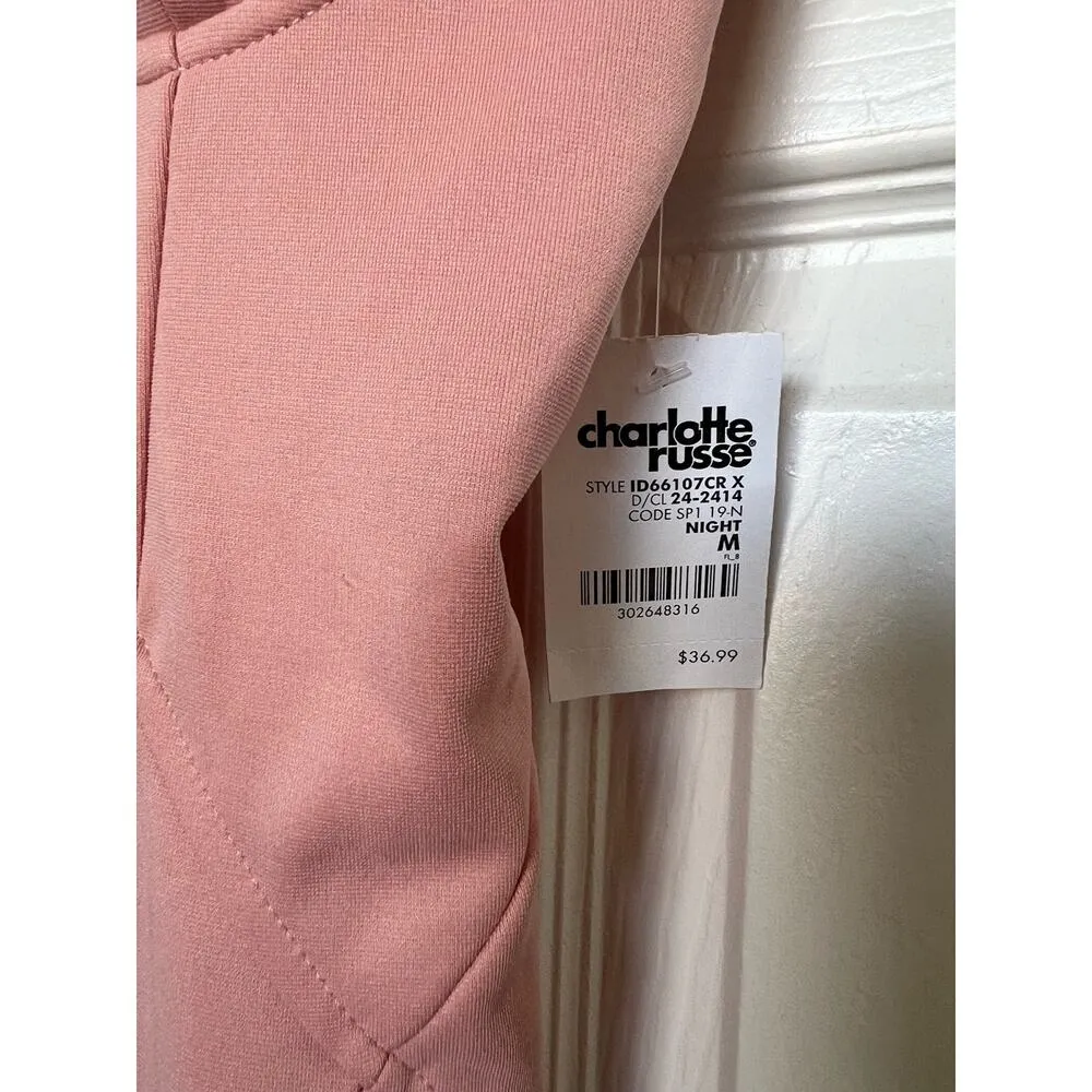 Charlotte Russe Body Con Sleeveless Knee Length Dress NWT Medium - Image 5