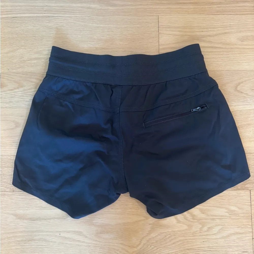 The North Face Women's Dark Gray Athletic Shorts - Image 2