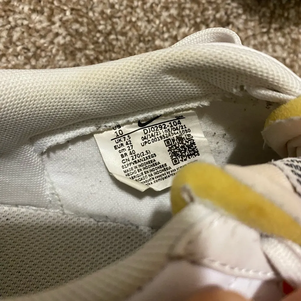 Nike Blazer Low Platform Sneakers size 10 - Image 9