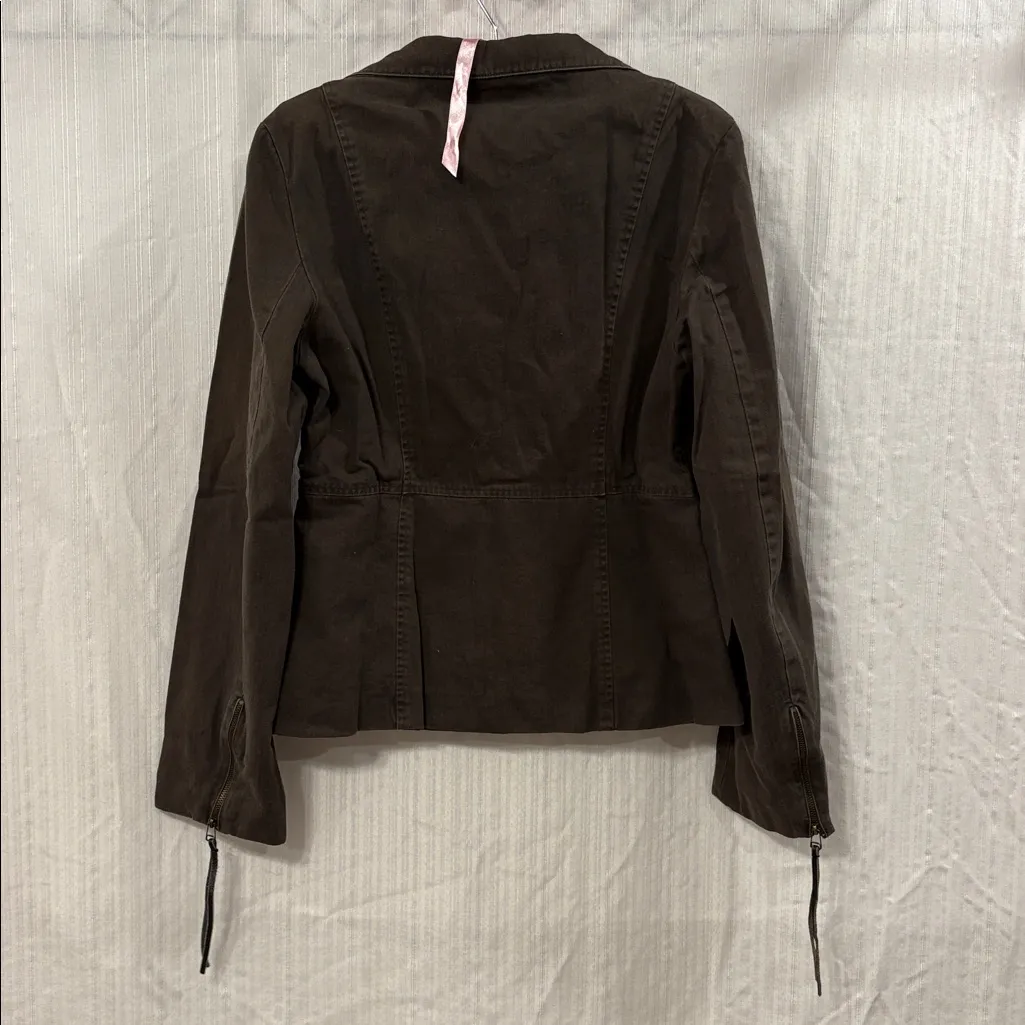 Buffalo David Bitton Leather Trim Blazer - Image 3