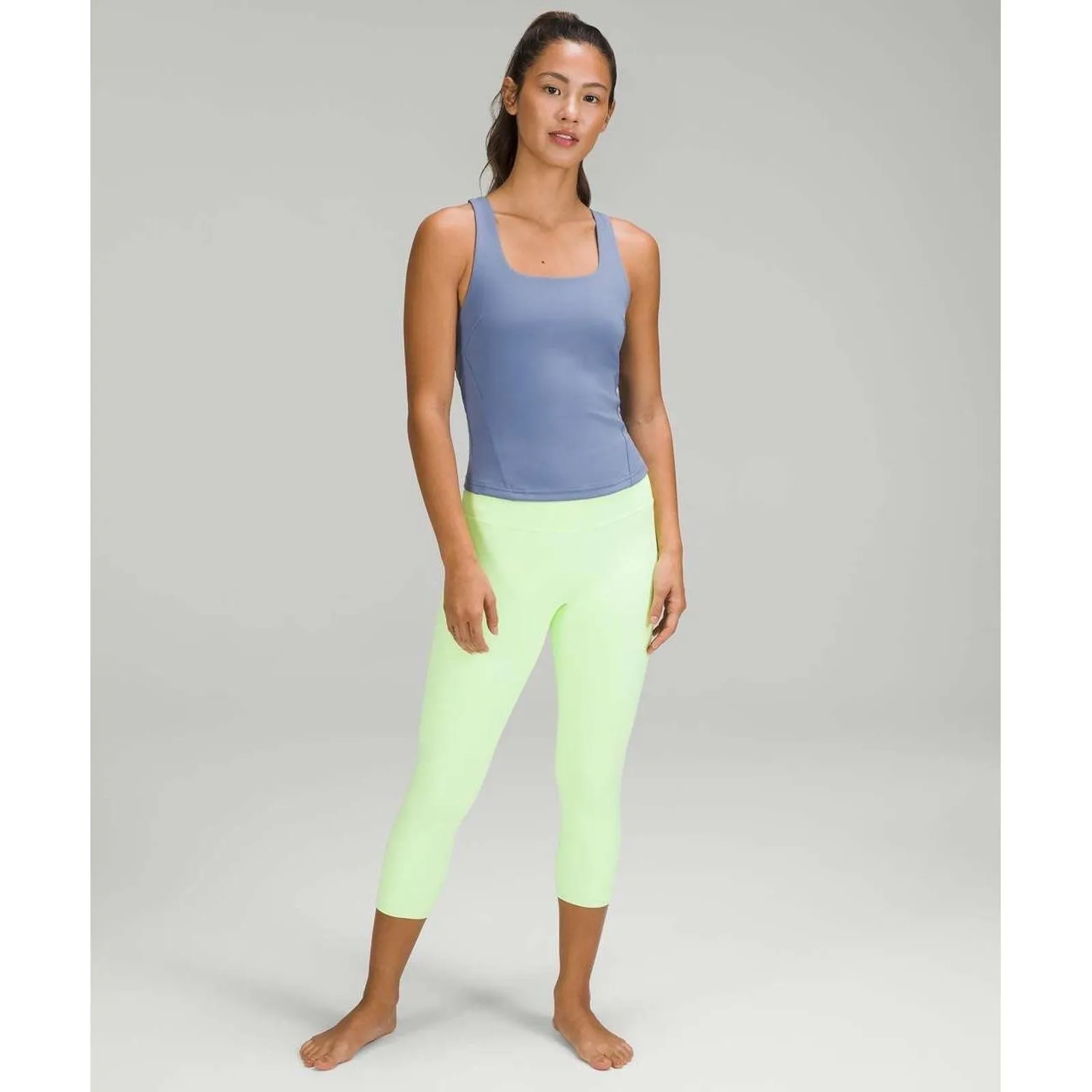 Lululemon InStill Tank Top in Water Drop Blue Racerback Yoga Athletic 6 - Image 2