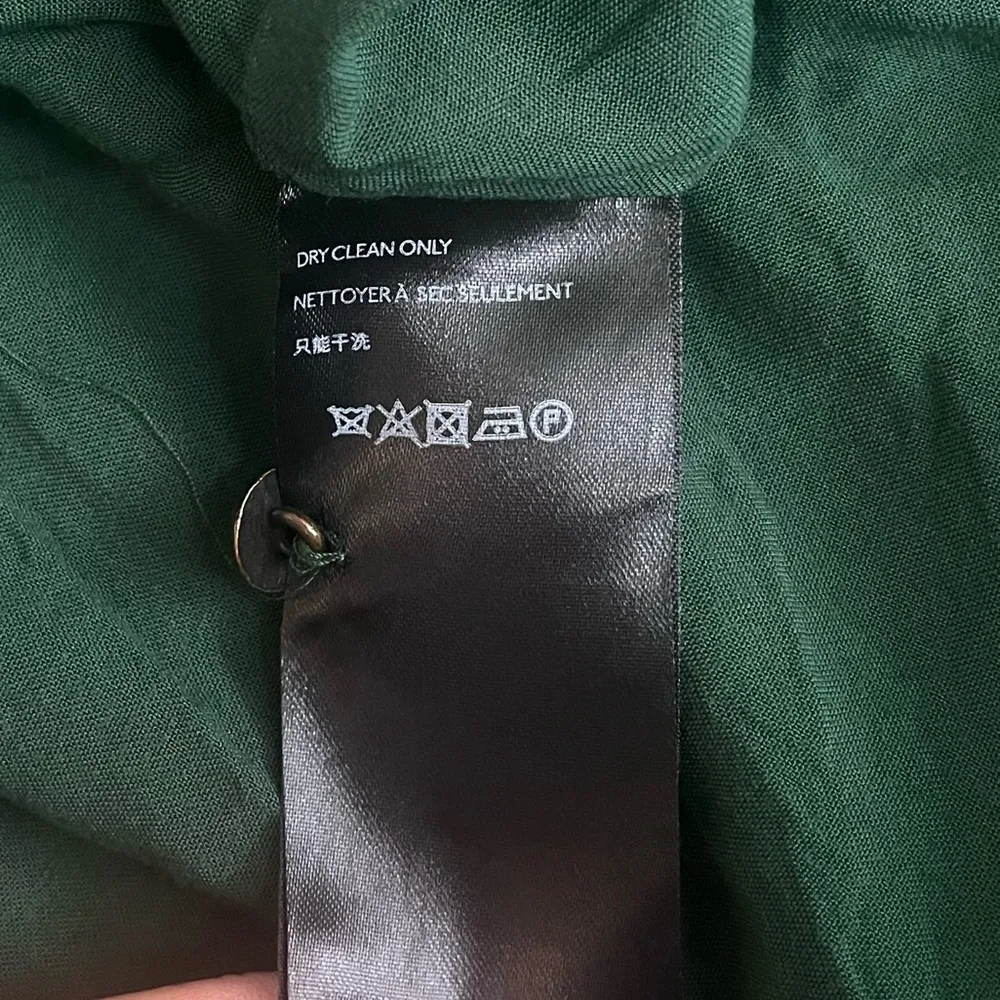 Maeve By Anthropologie Tiered Tunic Long Sleeve Dress Emerald Green Size Small - Image 11