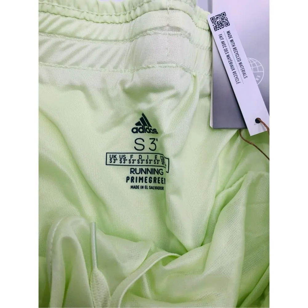 Brand New Adidas‎ M20 Lime Green Shorts For Women Size S 3” - Image 3