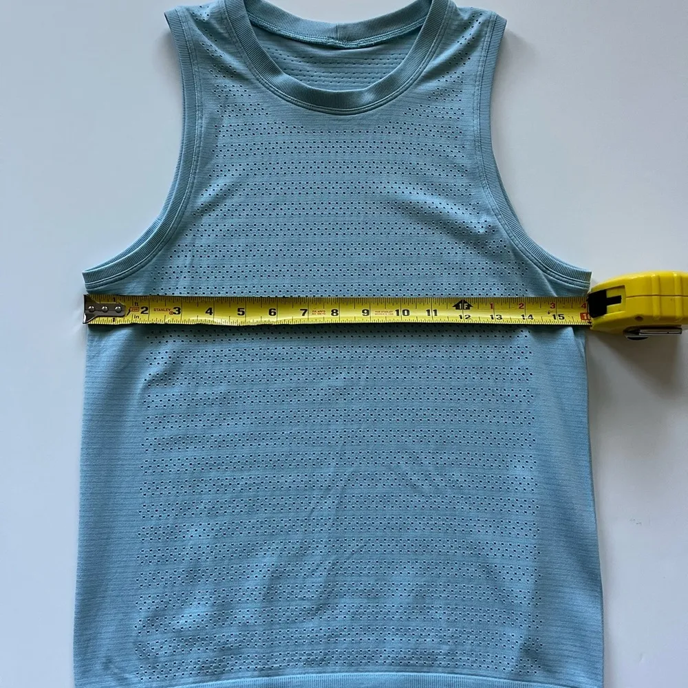 lululemon athletica Breeze any Muscle Tank II -Squad in Sea Frost -NS - Image 3