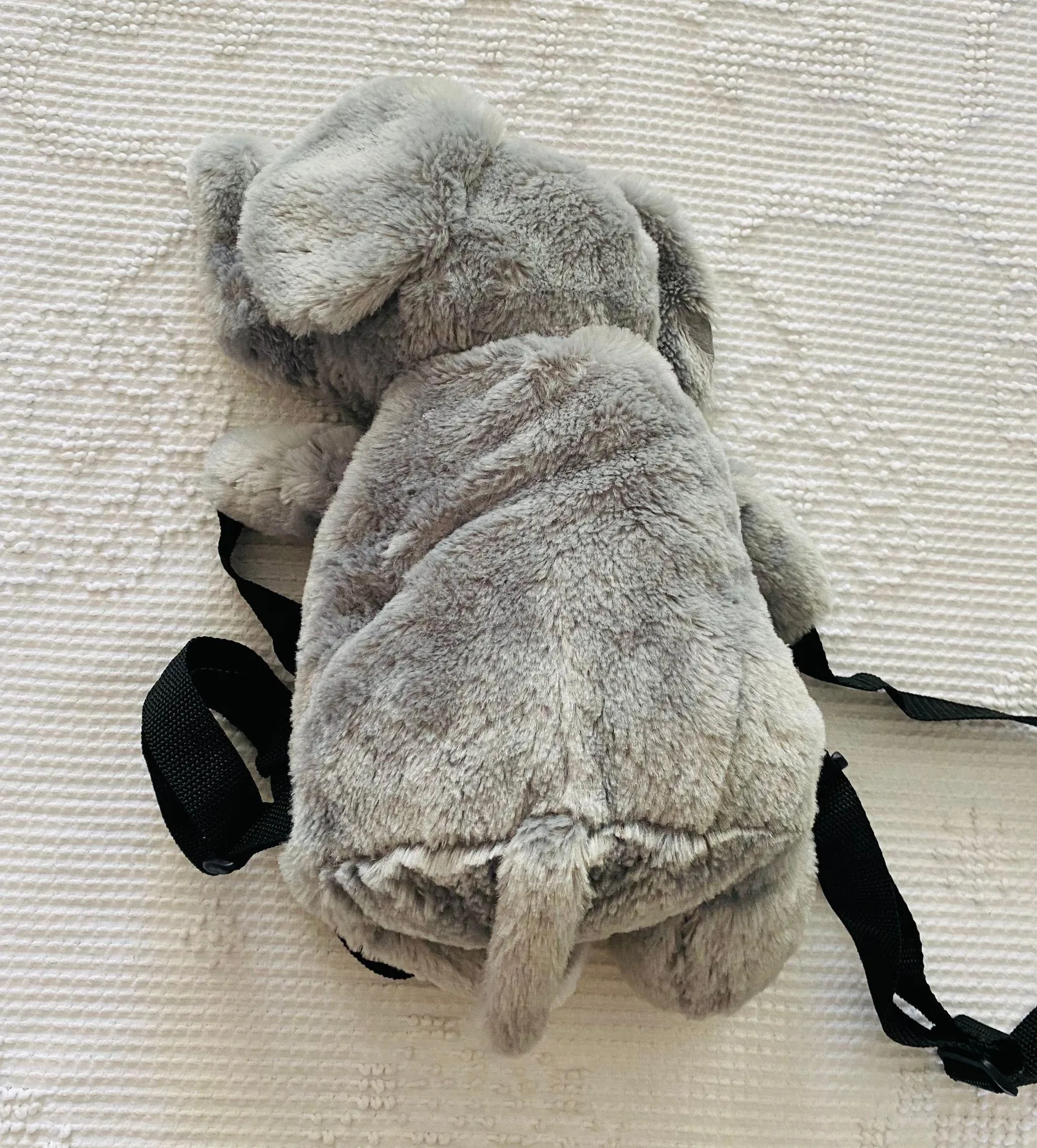 Vintage Elephant Animal Plush Backpack - Image 2