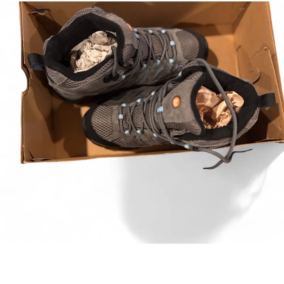 Moab 2 Mid Waterproof Hiking Boots Women's Size  7.5 Granite - Image 9