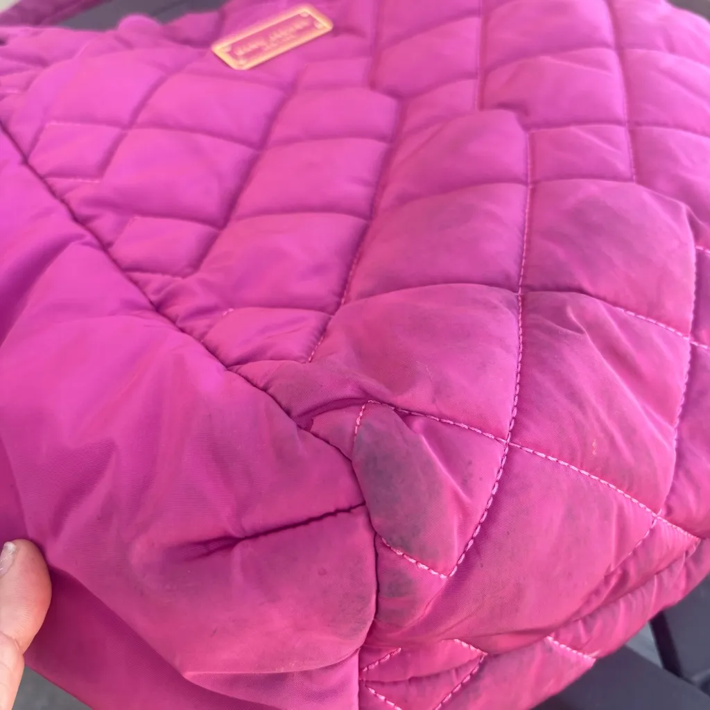 Marc Jacobs Hot Pink Quilted Tote - Image 7