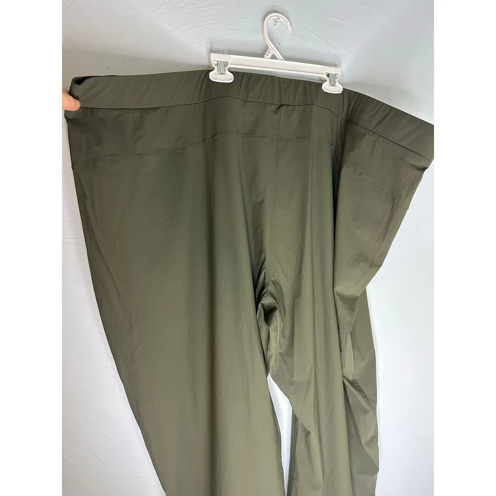 Newton's First NF Allen Jogger Women's Size Plus Size 6XL 26W 28W Olive NWT Green - Image 3