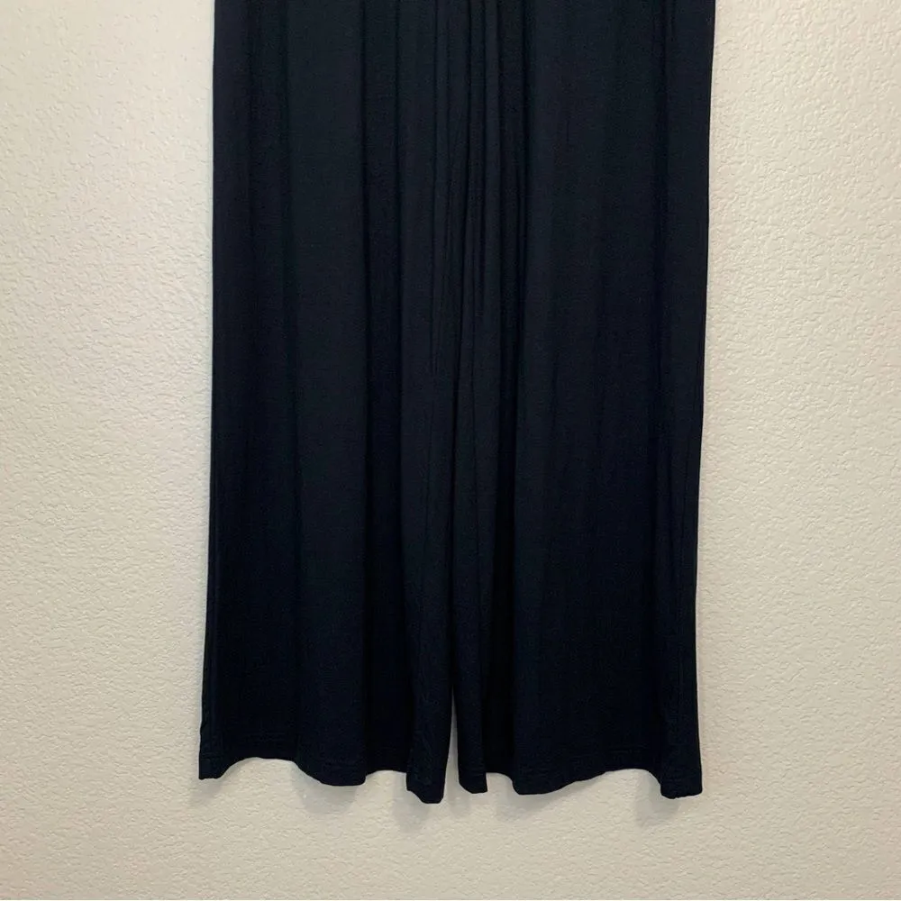 Isaac Mizrahi Live Wide Leg Stretchy Jersey Knit Pants - Image 3