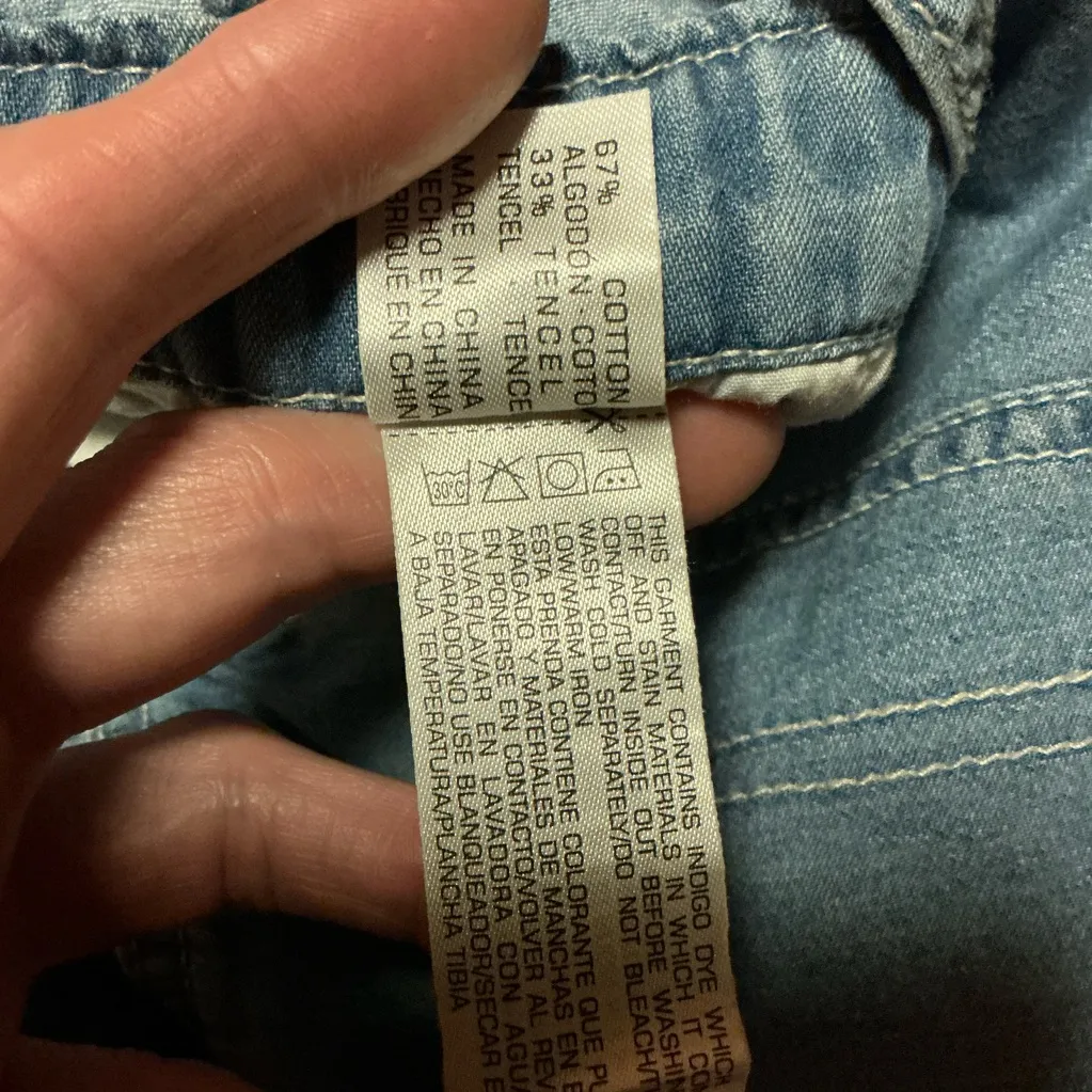 Unionbay denim overall shorts - Image 5