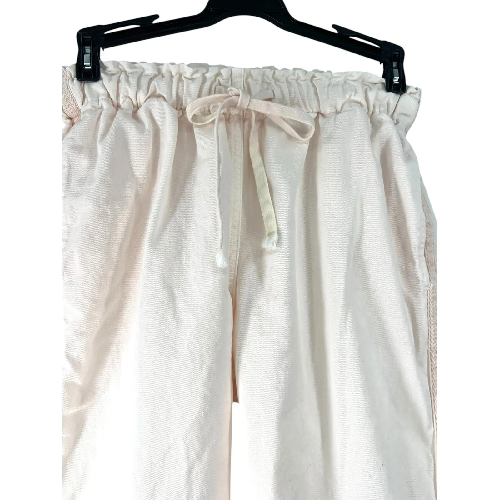 Xírena XS Rex Pant Sandstone are a loose fitting trouser Drawstring cropped 26" - Image 7