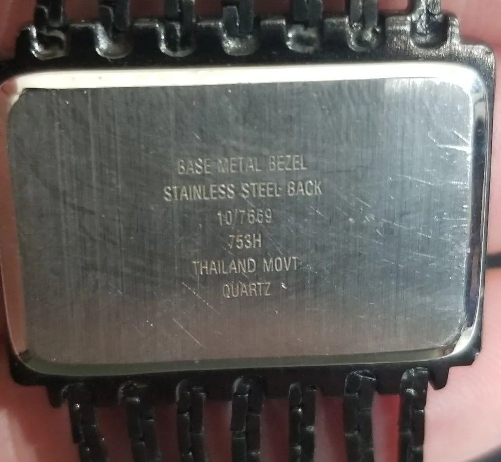 Anne Klein Swarovski Crystal's watch Black - Image 4