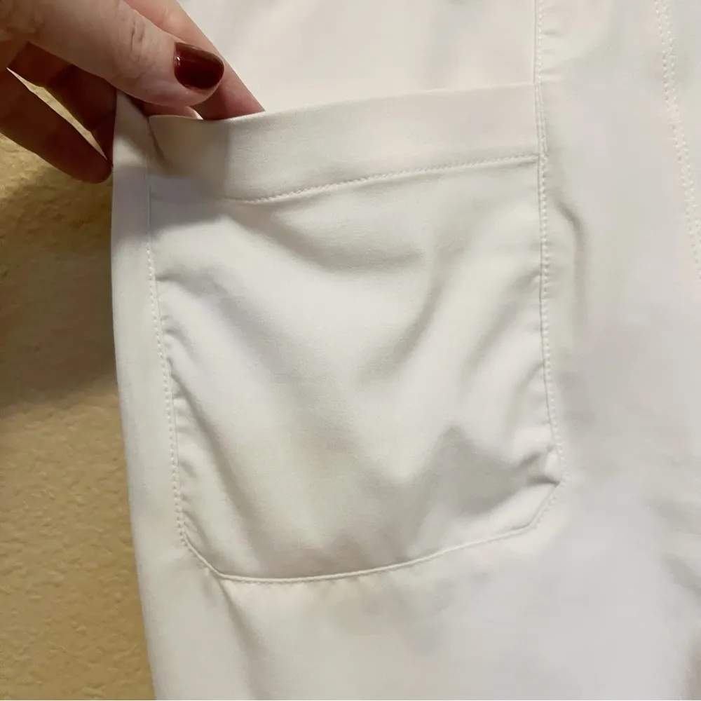 The North Face Pants Womens Size 8 White Straight Leg Climbing Rock Wall Outdoor - Image 5