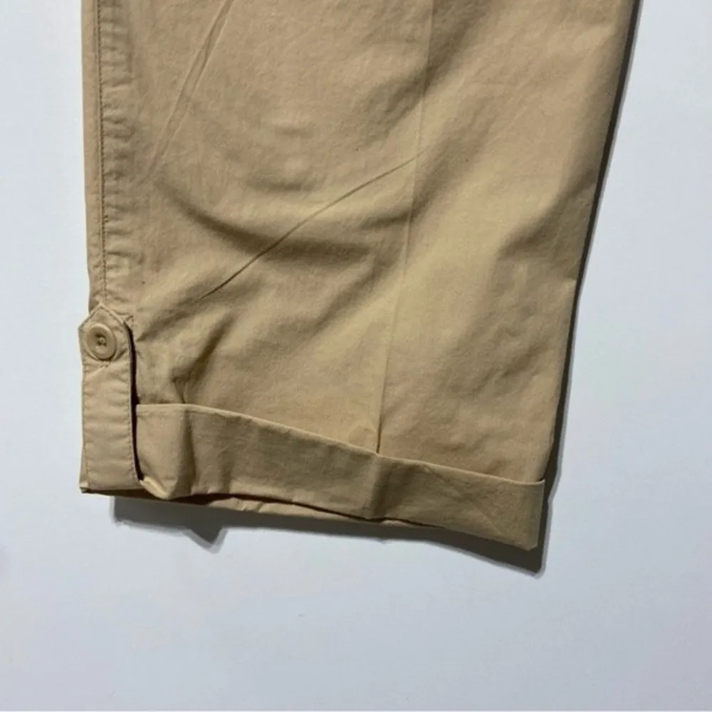 Lauren Ralph Utility Cargo Drawstring Waist Straight Leg Loose Fit Pants Size 10 - Image 8