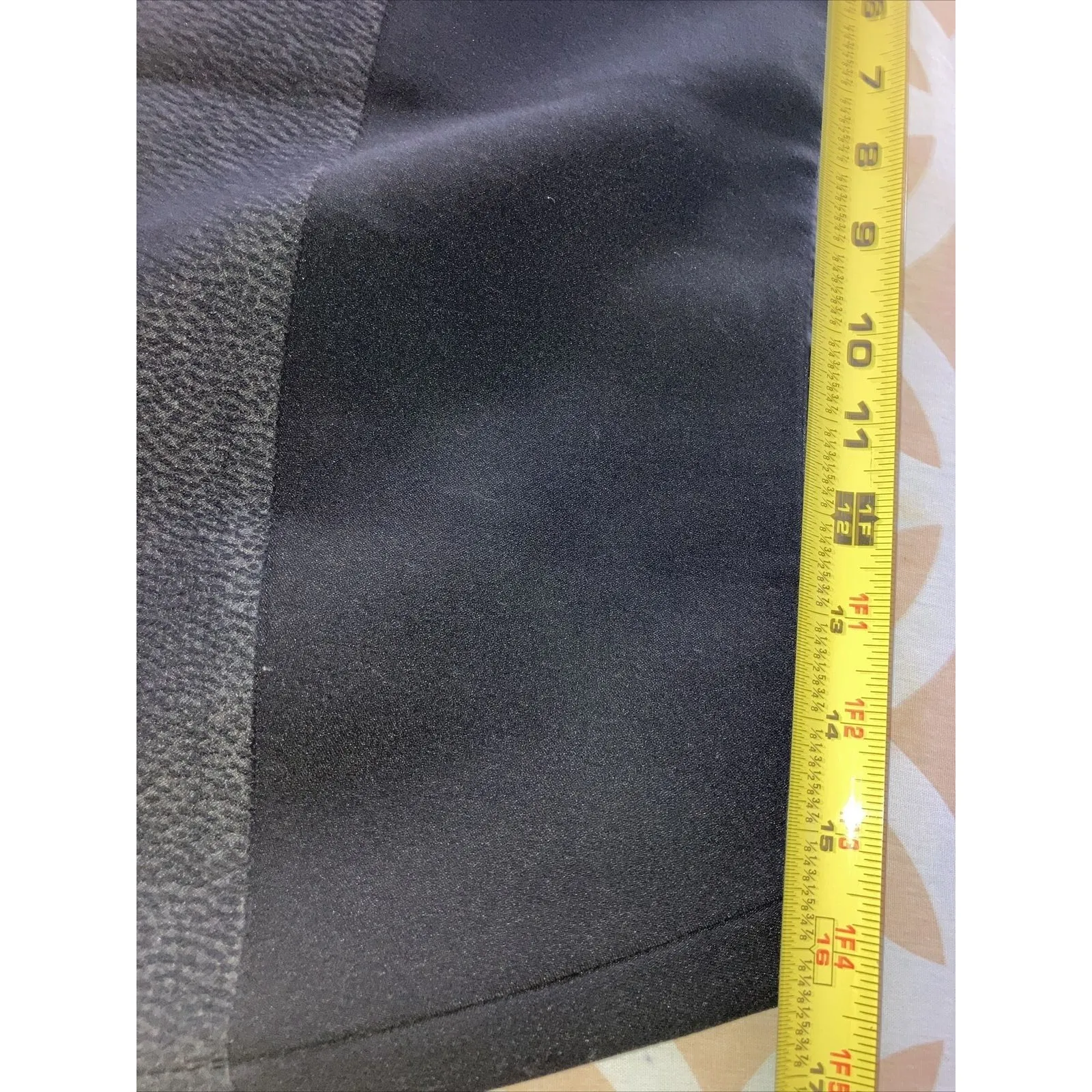 White House Black Market Wrap Mini Skirt Women’s Sz 8 Black Mixed Textured - Image 10