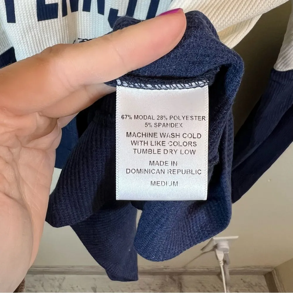 Summit Blue White Penn State Thermal Long Sleeve Top Medium NWT Blue - Image 8