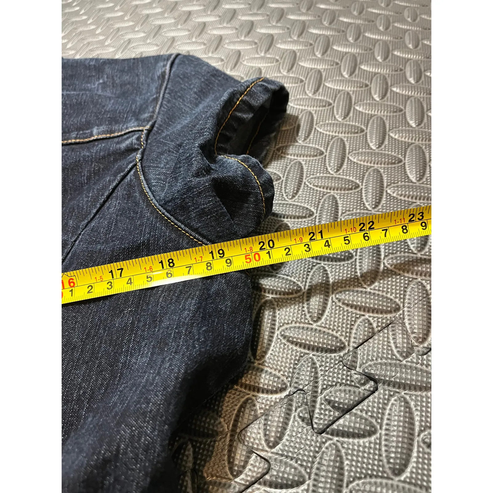 Vintage Y2K Fubu Denim Jumpsuit Zip Up Retro Blue‎ Womens Size 16W Skater Blue - Image 7