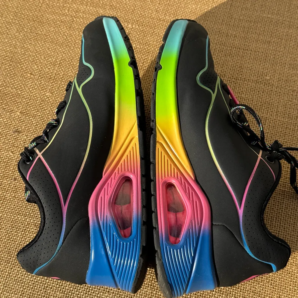 Skechers Street Uno Bright Air Women's Casual Fashion Sneakers Multi Size 6 - Image 8