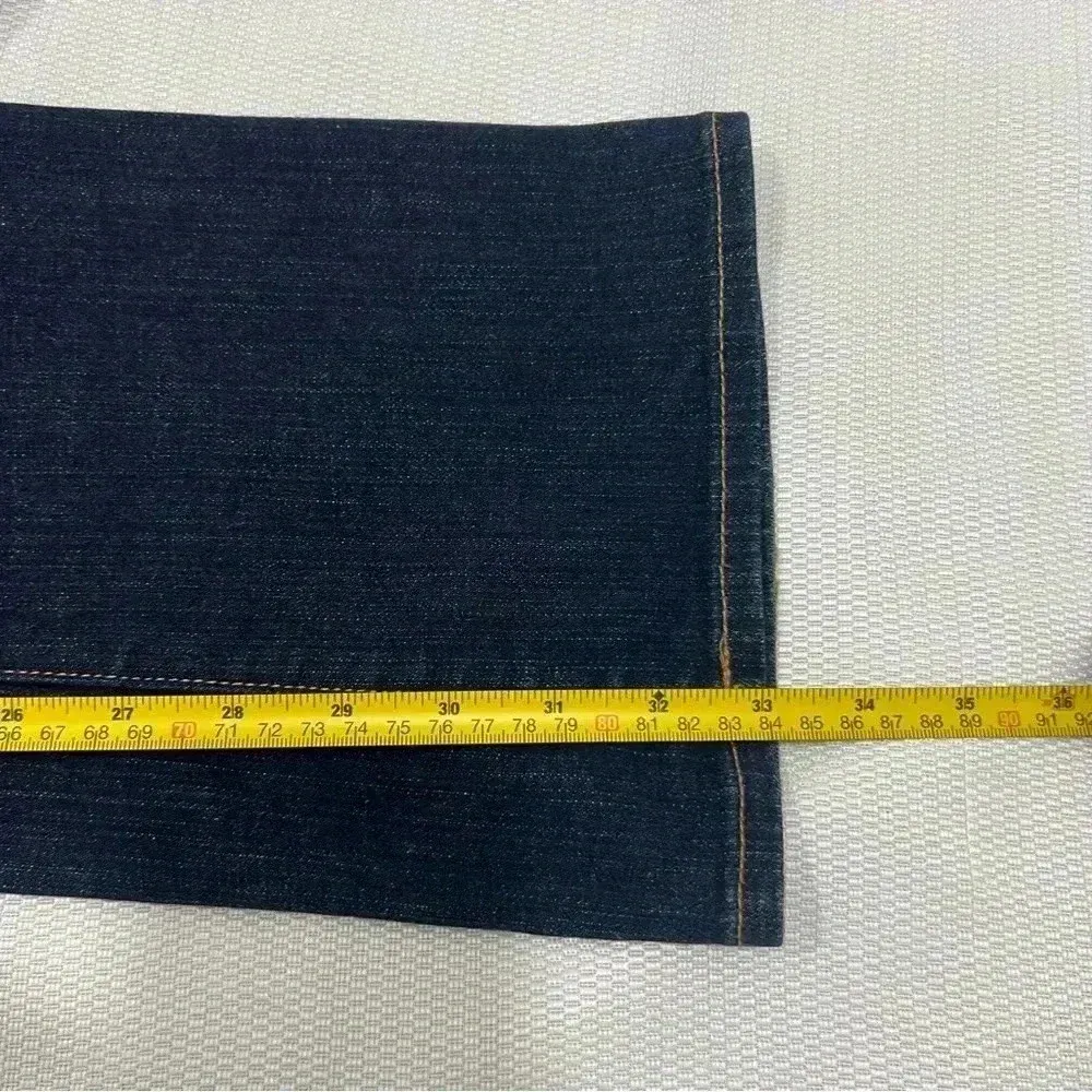 J Brand Boot Leg Jeans Low Rise 818 Ink Medium Wash Y2K Size 26 - Image 13