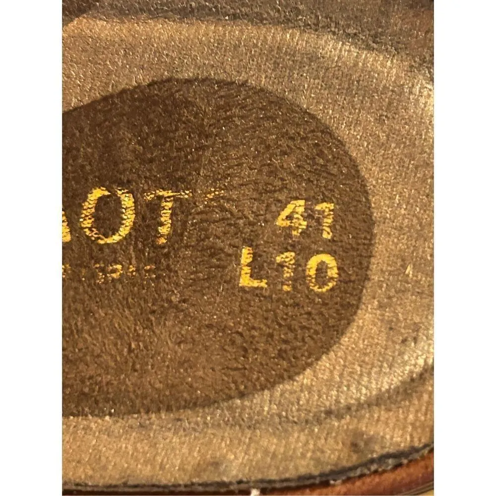 Naot Womens Halny Soft Chestnut Leather Size 10 Brown - Image 9