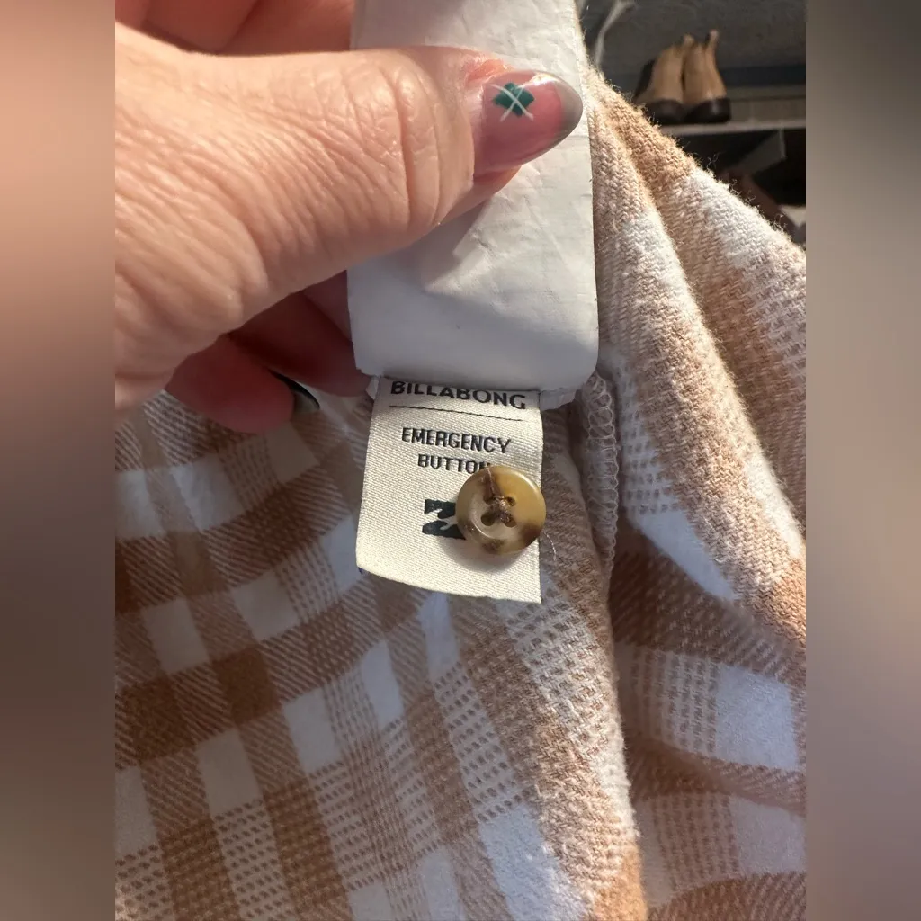 Billabong So Stoked flannel shirt - Image 13