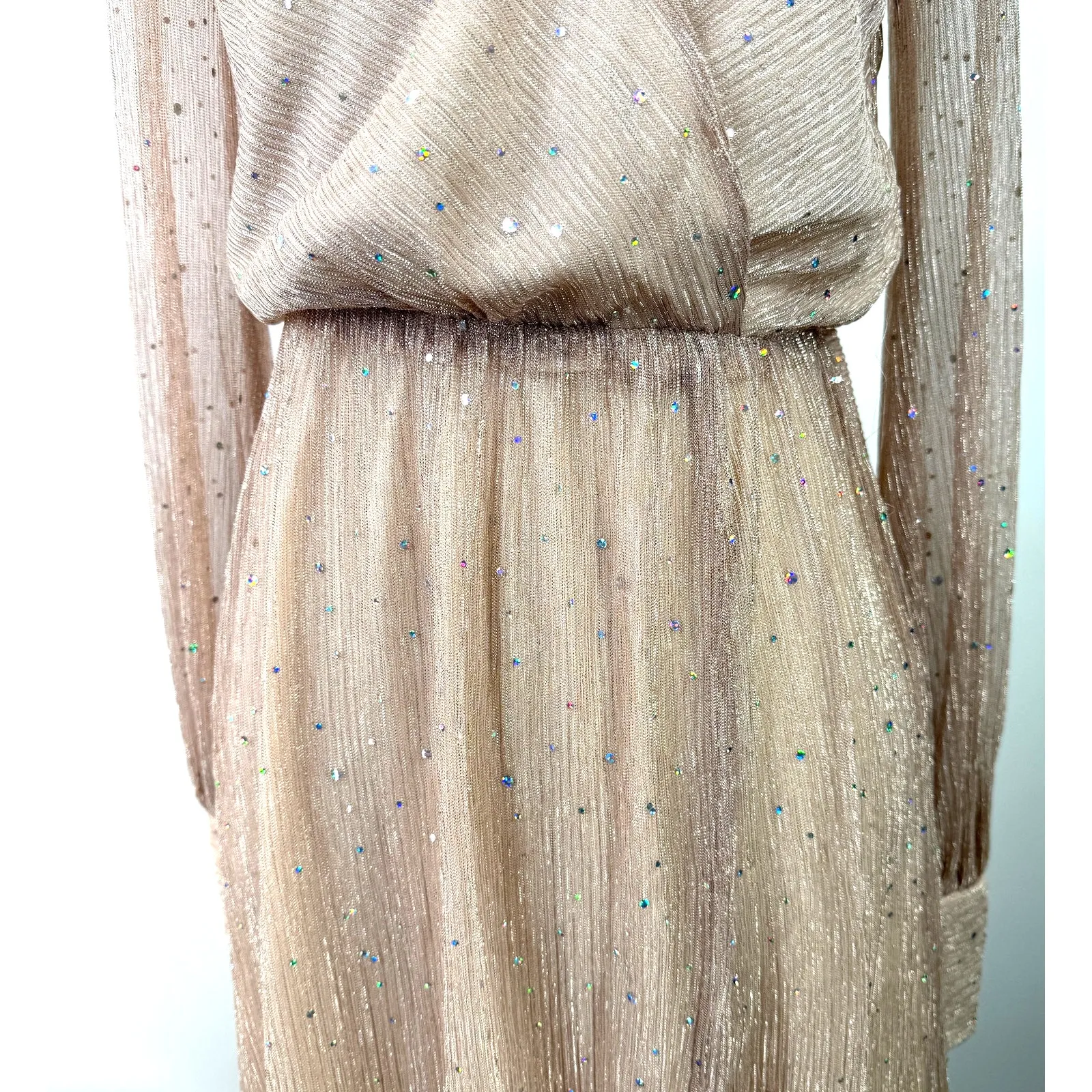 Baltic Born Abigail Sparkle Long Sleeve Dress NWT Size XS - Image 3
