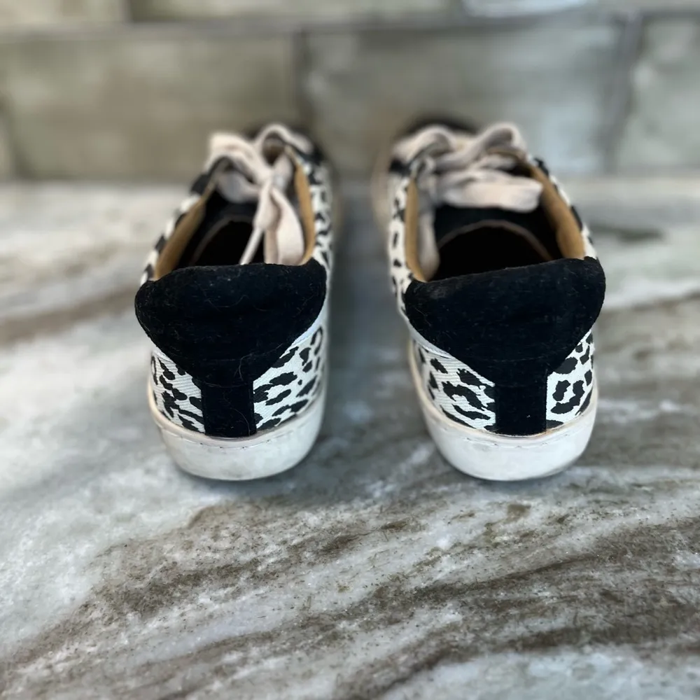 Oasis Society Sneakers black and cream leopard - Image 2