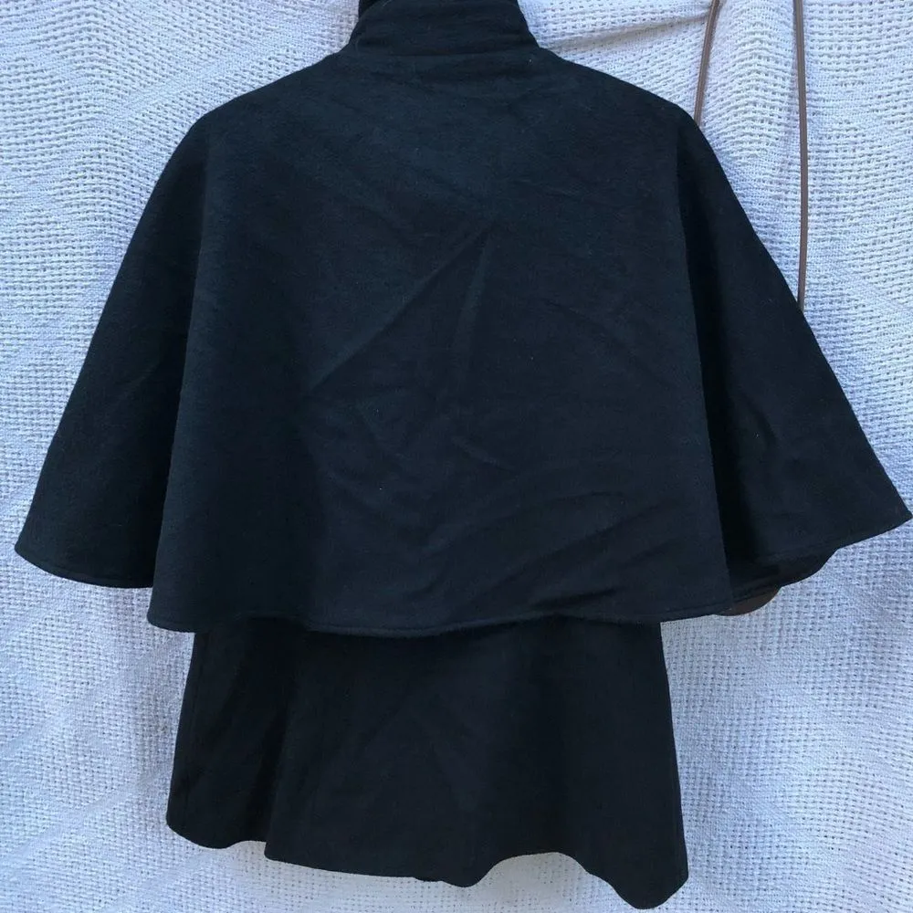 Calvin Klein Cape Coat Black‎ - Image 5
