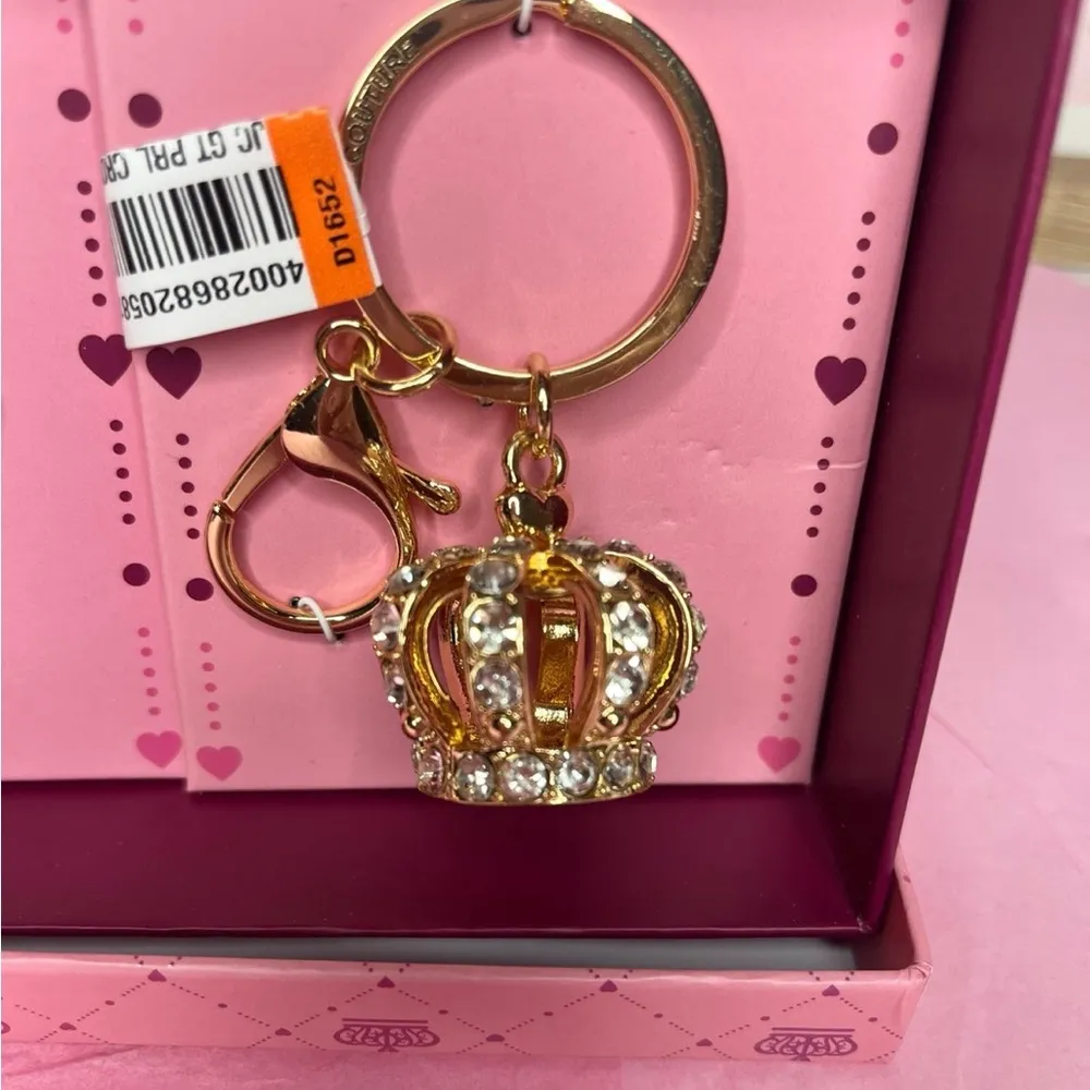 Juicy Couture Crown Keychain/bag charm - Image 3